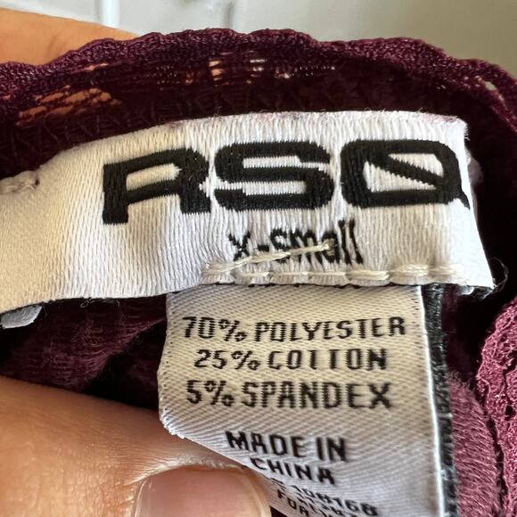 Lace Trim Tube Top, Coquette‎ Indie Sleaze Soft Girl Tumblr Romantic Goth XS - Picture 3 of 5